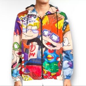 Members Only Windbreaker Rugrats Jacket Size Medium